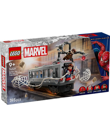 76321 Spider-Man vs Dock Ock Subway Train Scene
