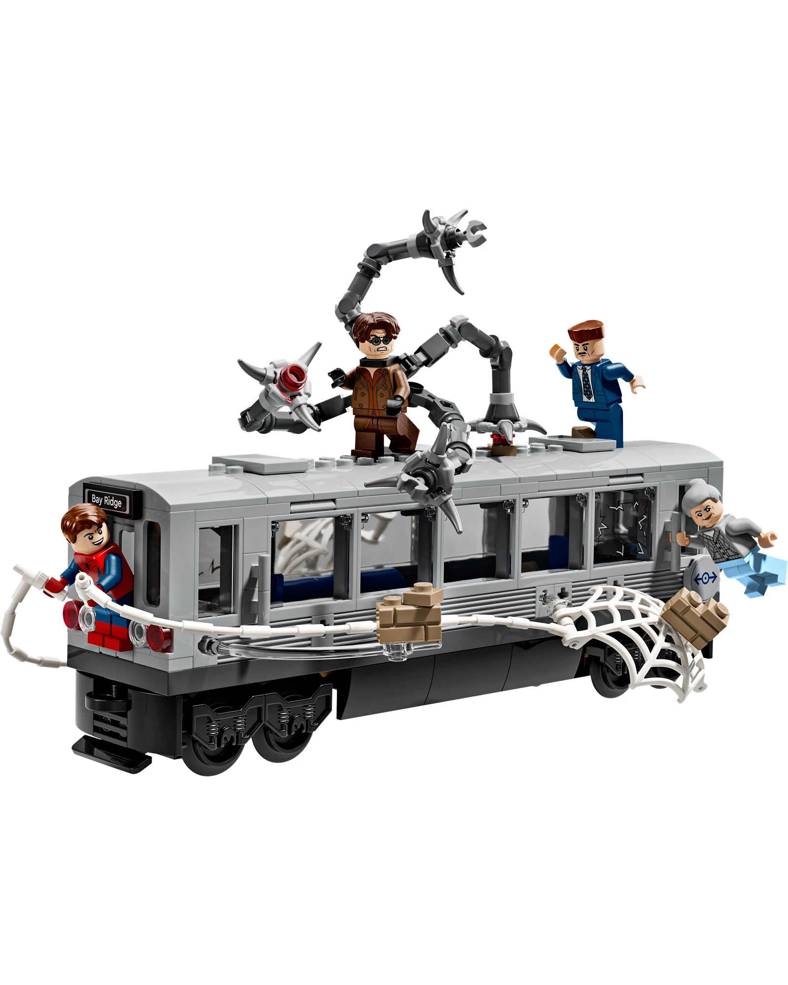 76321 Spider-Man vs Dock Ock Subway Train Scene