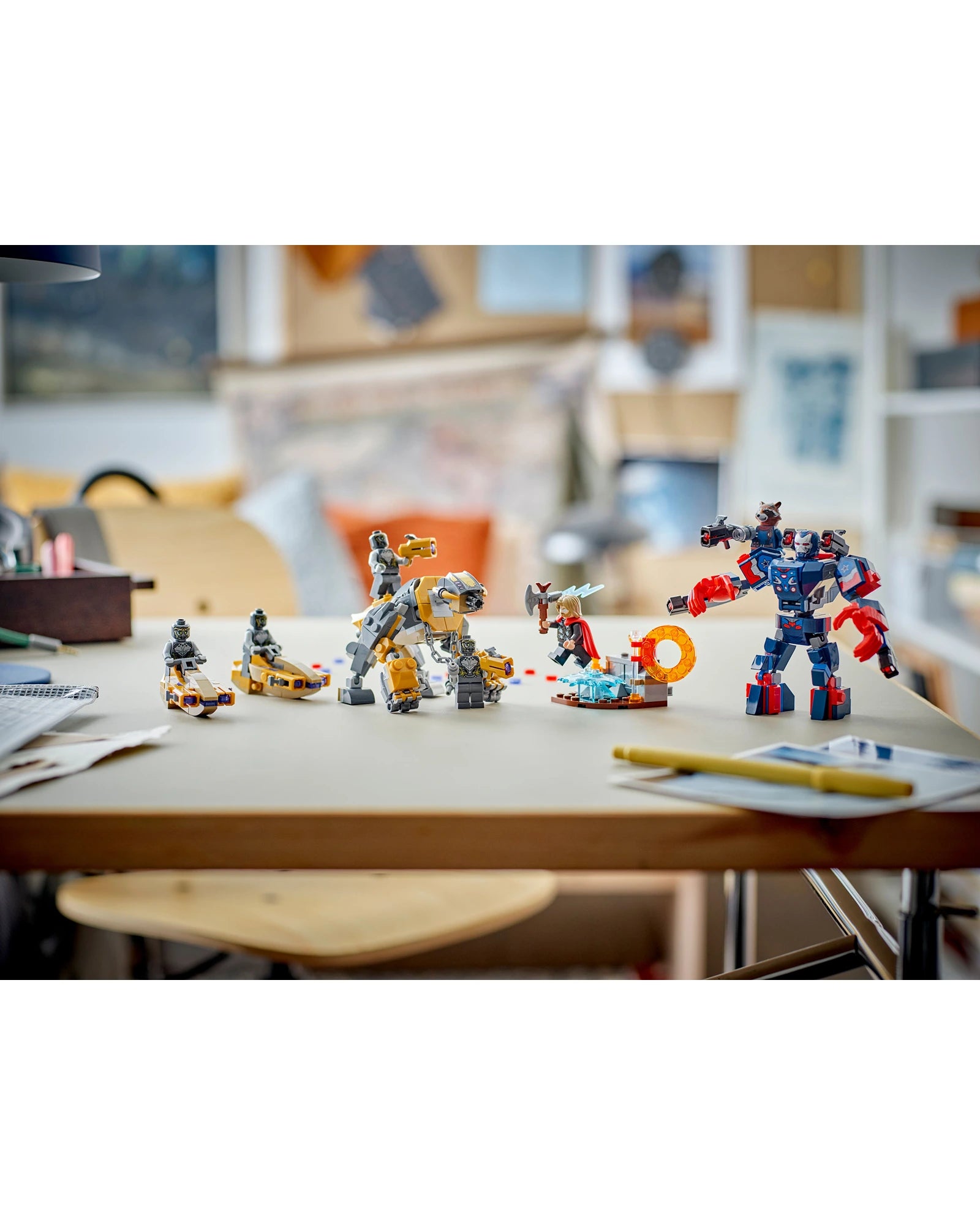 76322 Avengers: Endgame Thor vs Chitauri