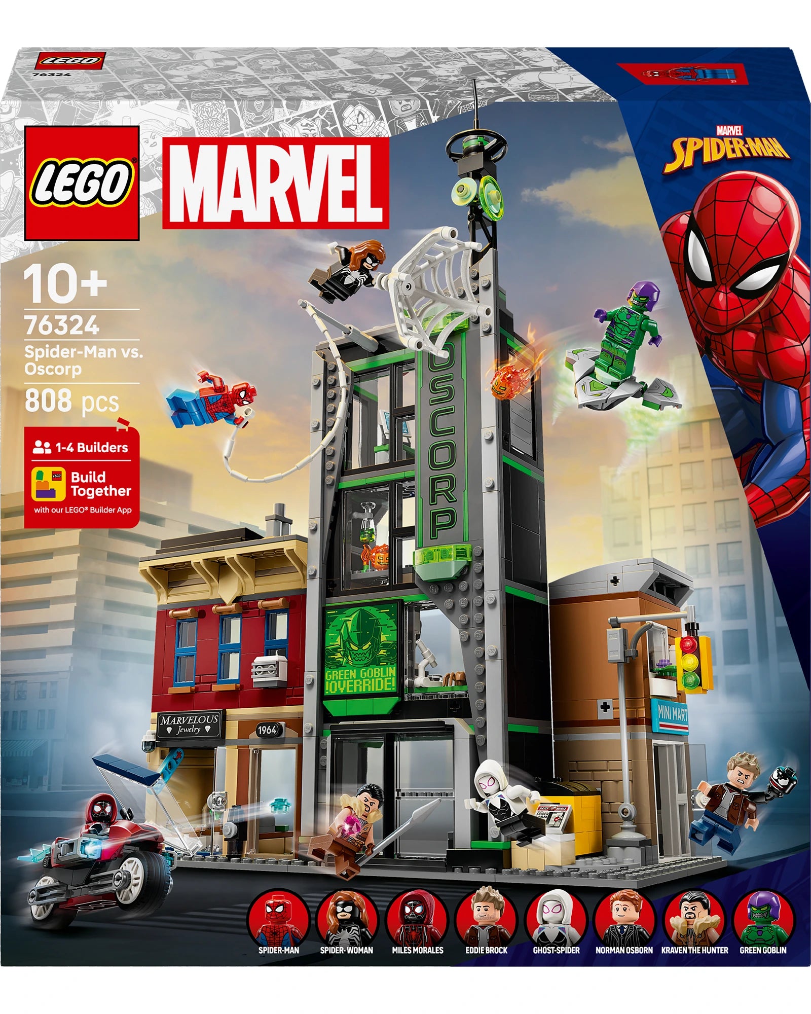 76324 Spider-Man vs Oscorp