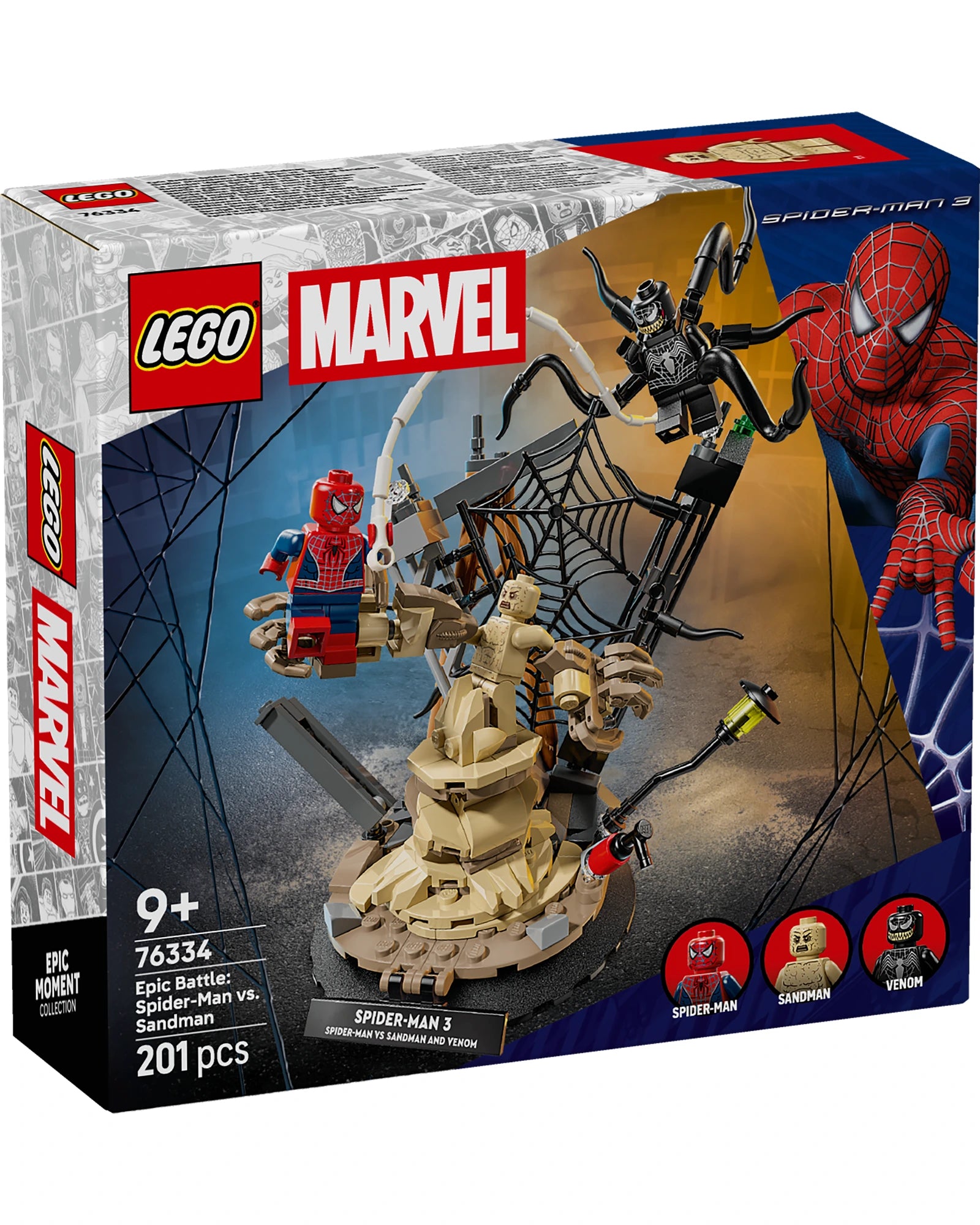 76334 Epic Battle Spiderman vs Sandman