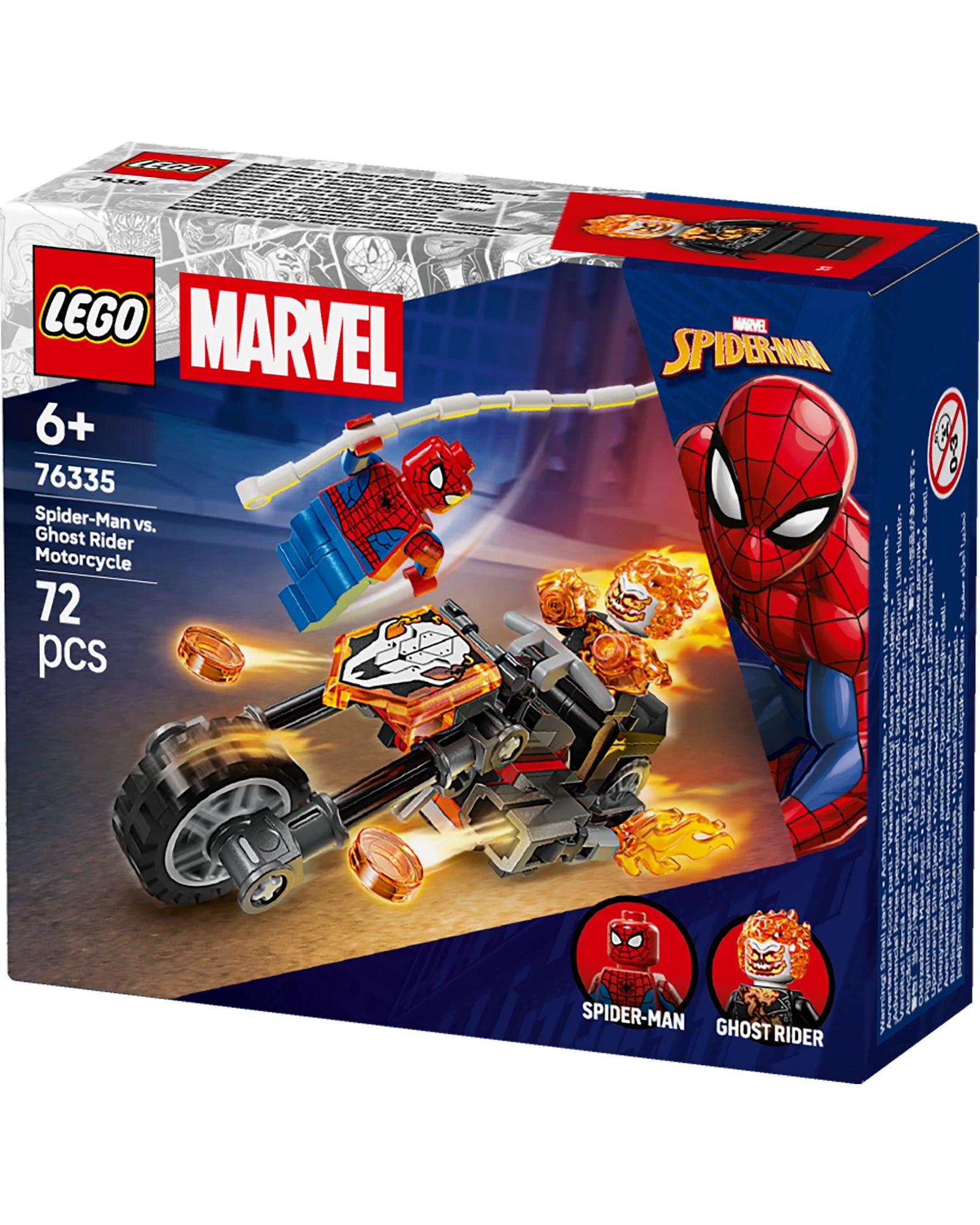 76335 Spider-Man vs. Ghost Rider Motorcycle