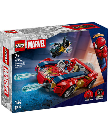 76336 Spider-Man Car vs. Venomized Wolverine
