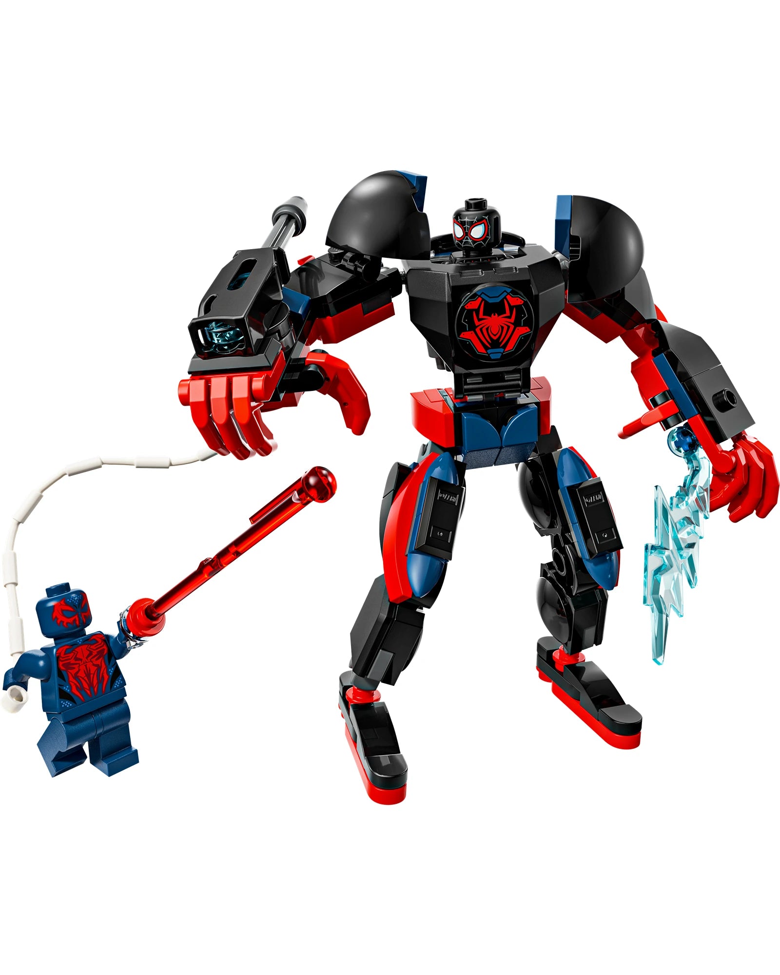 76337 Miles Morales Mech vs. Spider-Man 2099