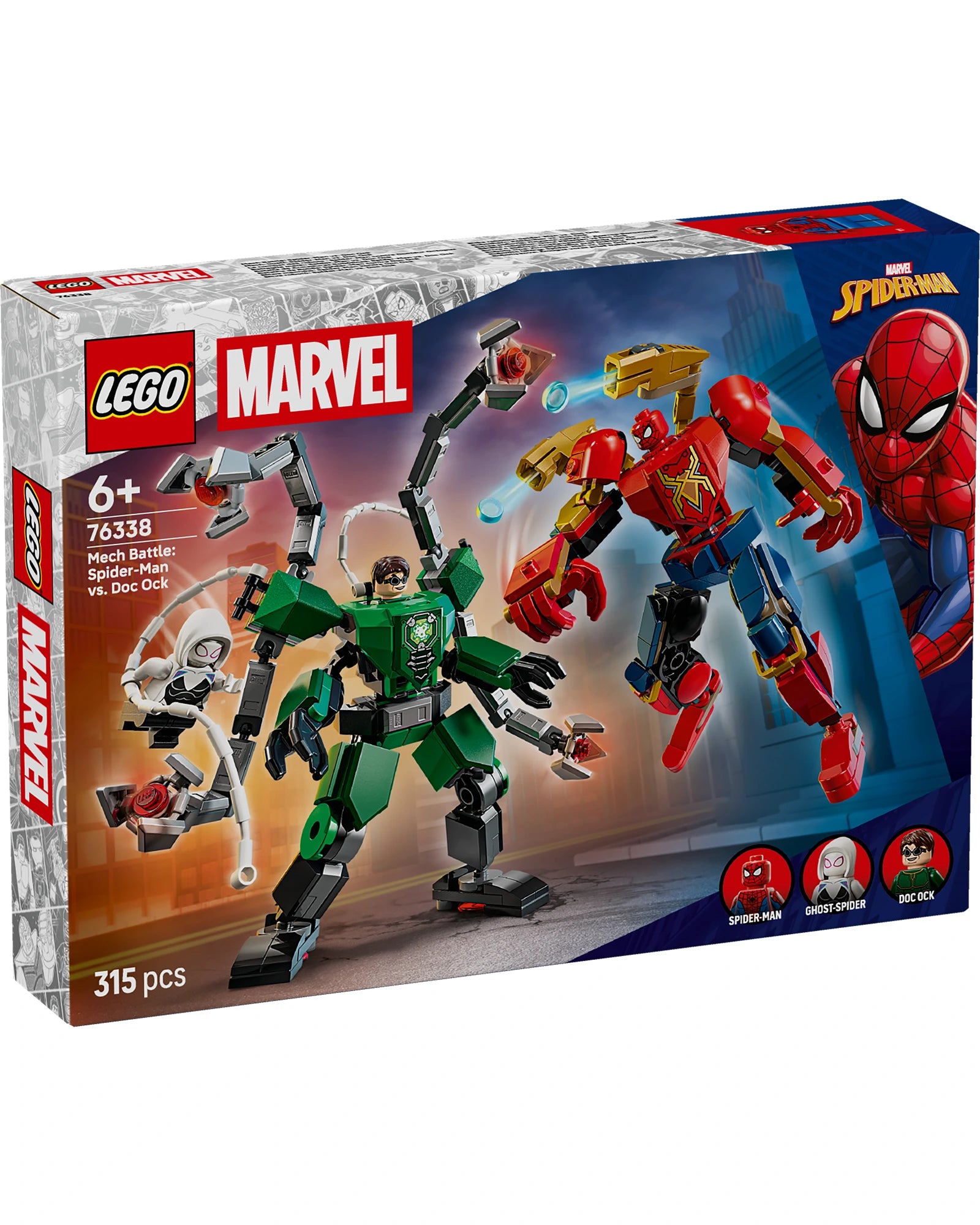 76338 Mech Battle: Spider-Man vs. Doc Ock