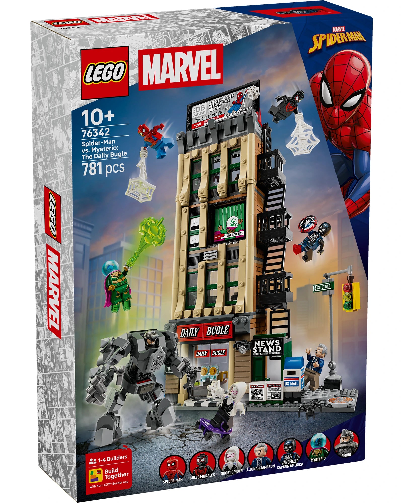 76342 Spiderman vs Mysterio The Daily Bugle