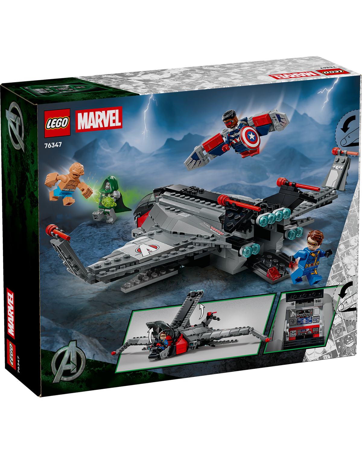 76347 Avengers Doomsday Quinjet