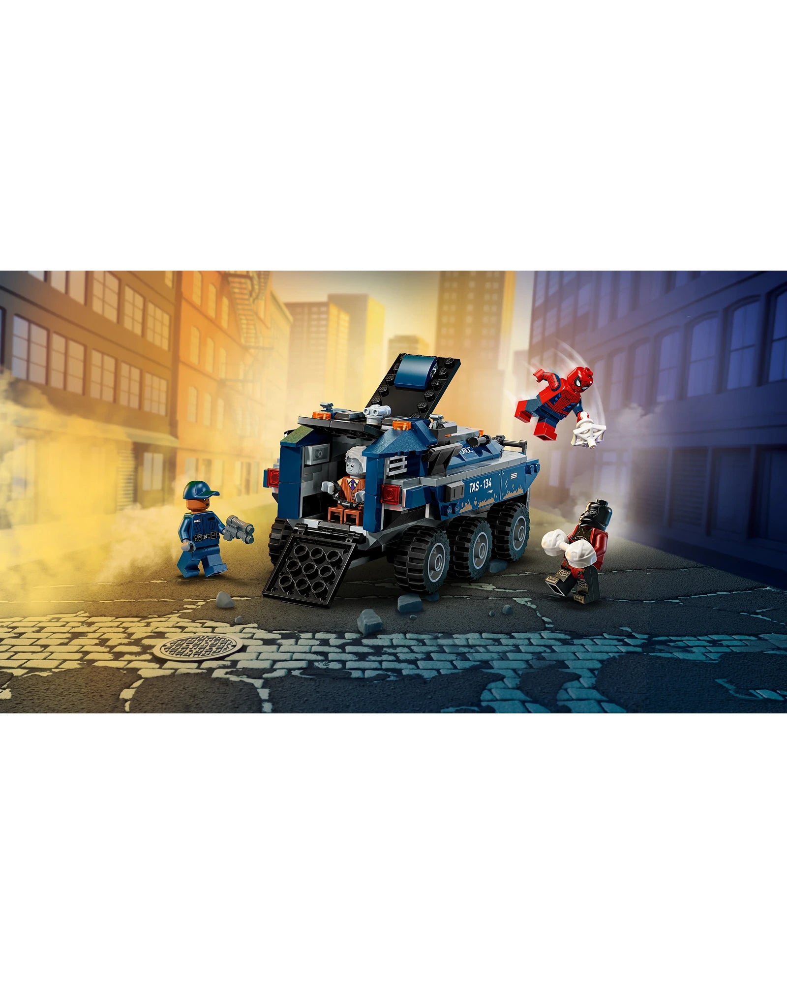 76349 Spider-Man Prison Transport Chase