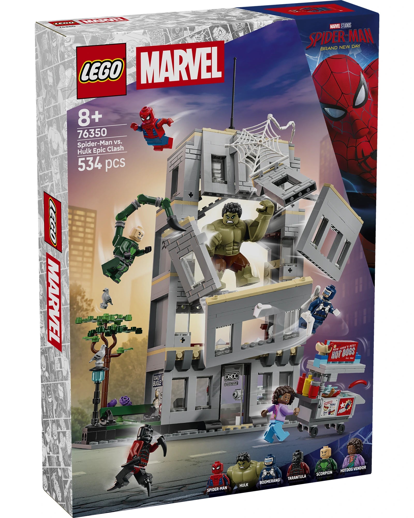 76350 Spider-Man vs. Hulk Epic Clash