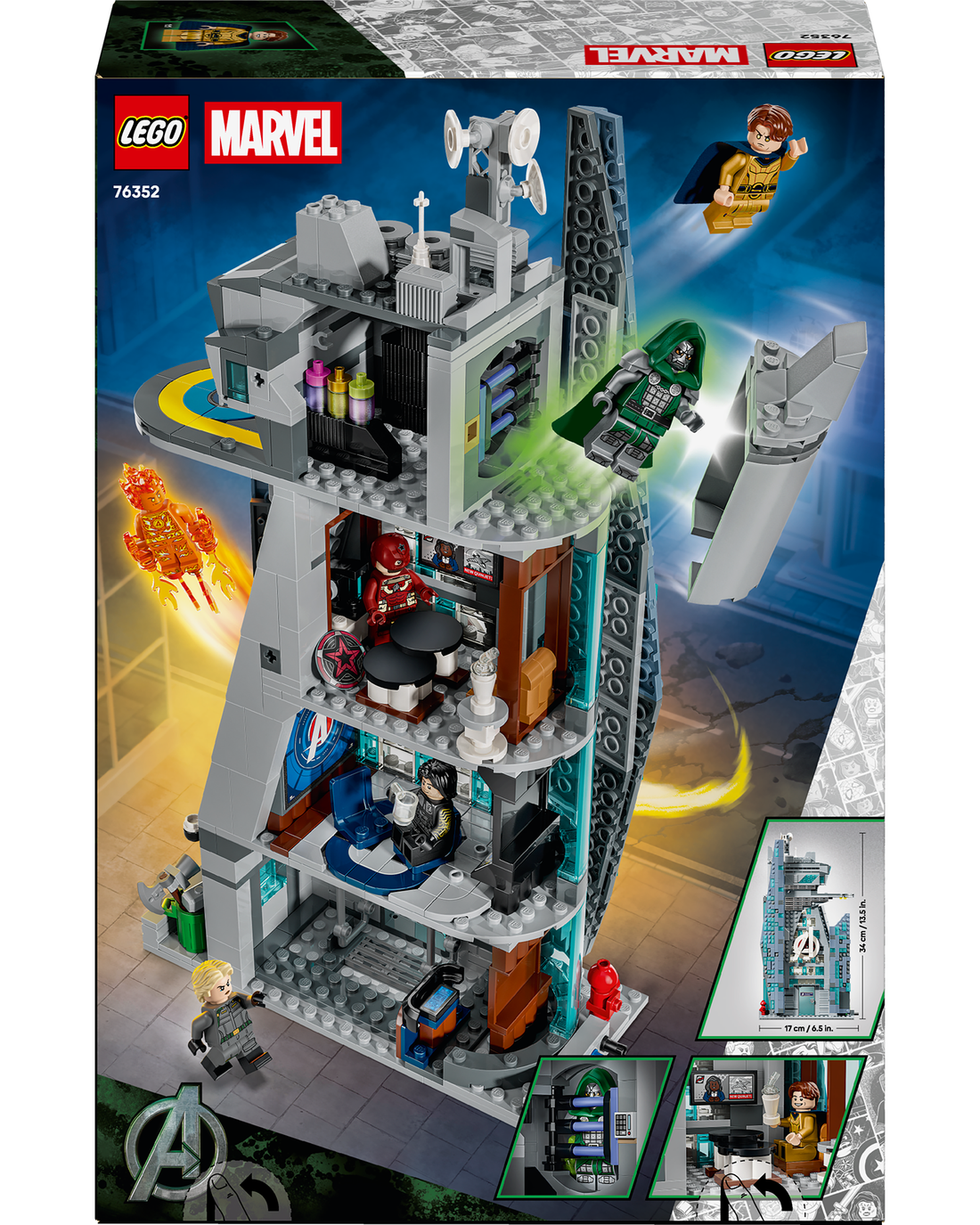 76352 Avengers Doomsday New Avengers Tower