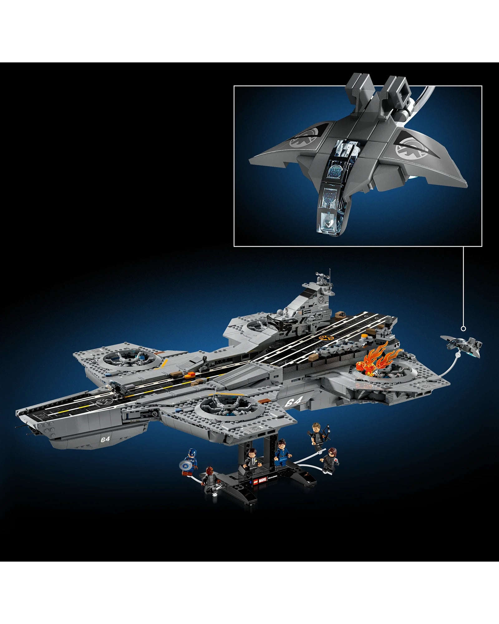 76354 S.H.I.E.L.D. Helicarrier