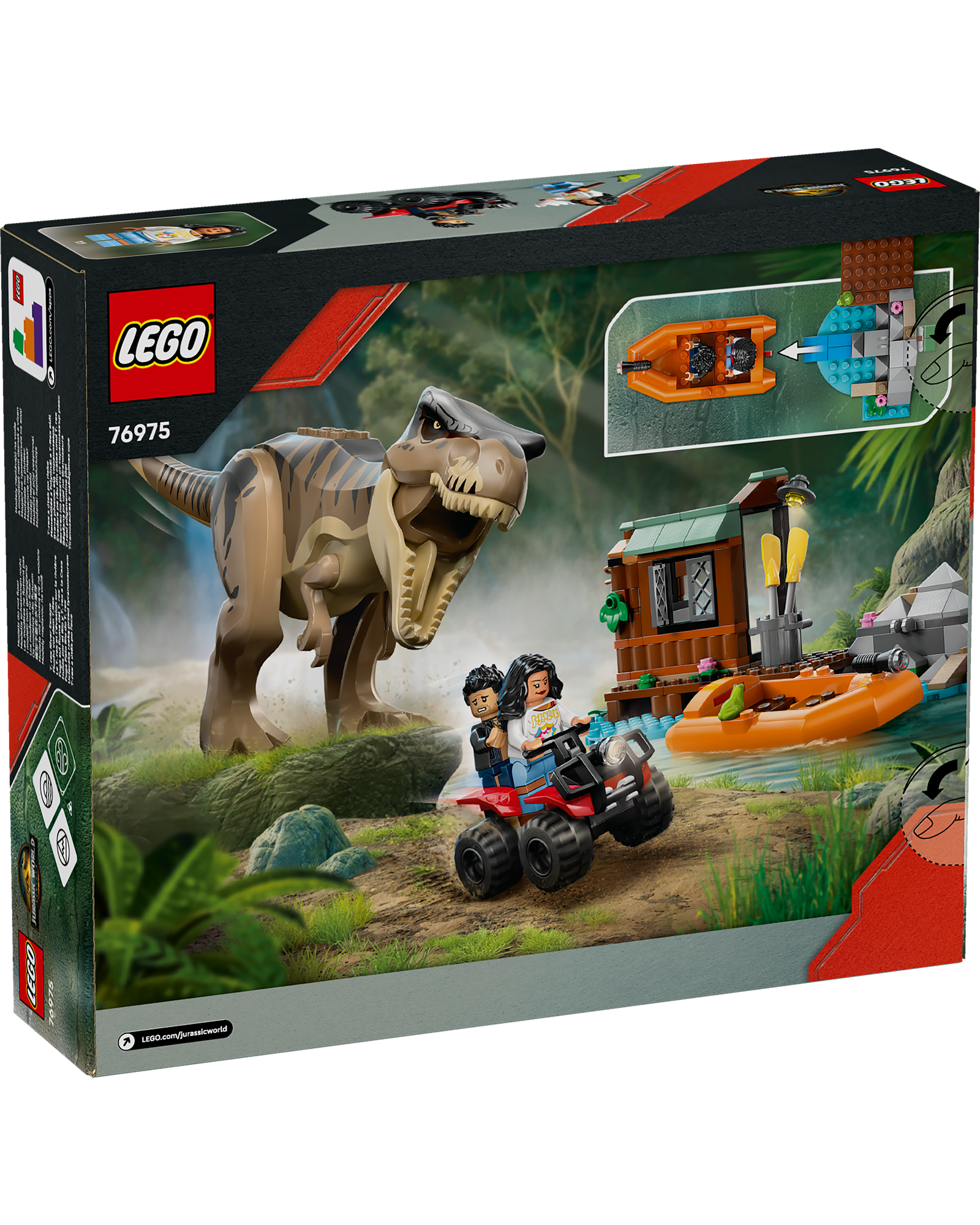 76975 T.rex River Escape