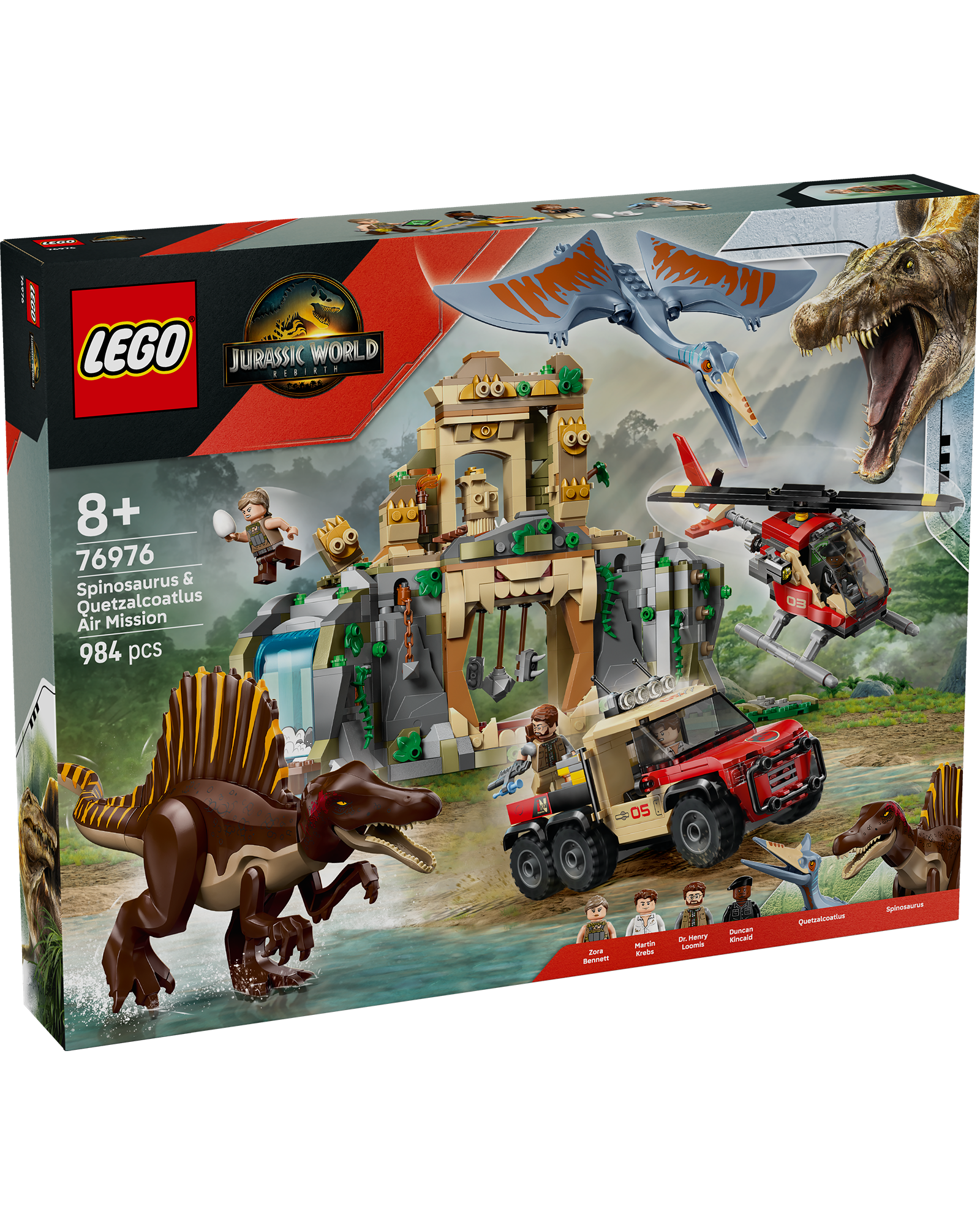 76976 Spinosaurus & Quetzalcoatlus Air Mission