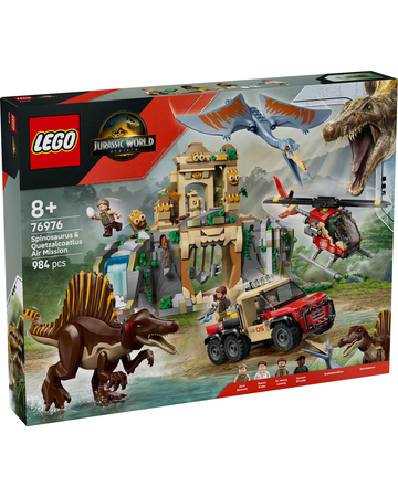 76976 Spinosaurus & Quetzalcoatlus Air Mission