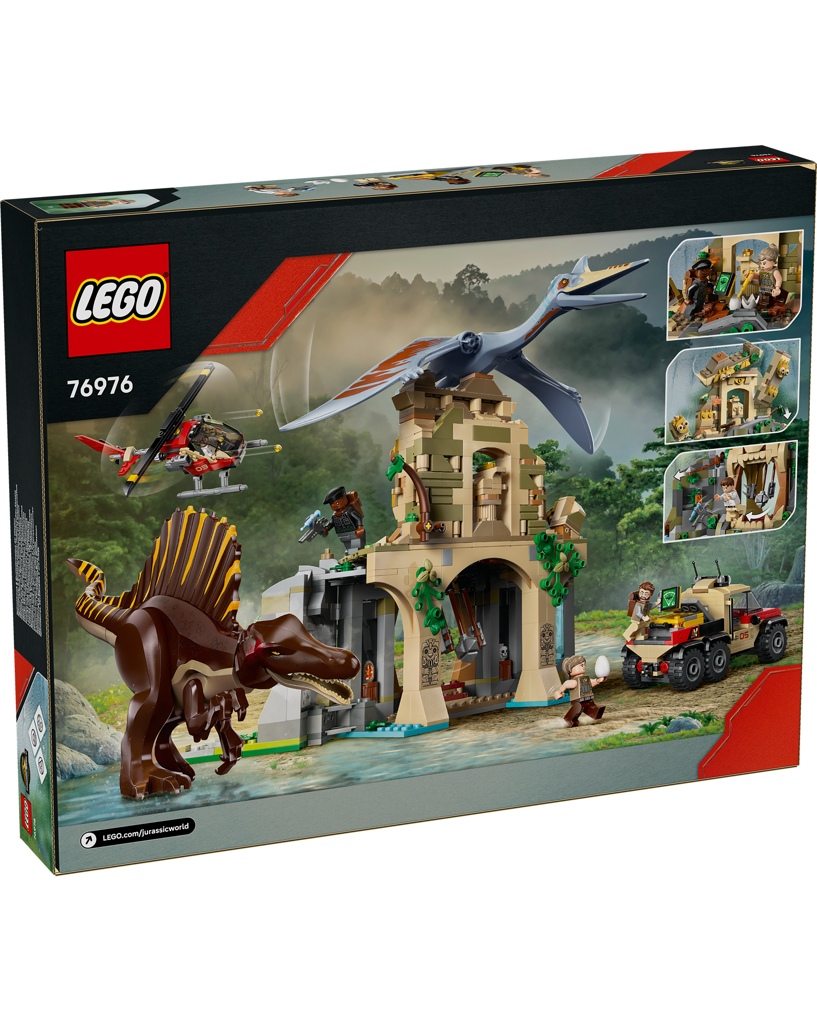 76976 Spinosaurus Quetzalcoatlus Air Mission – Kidstuff