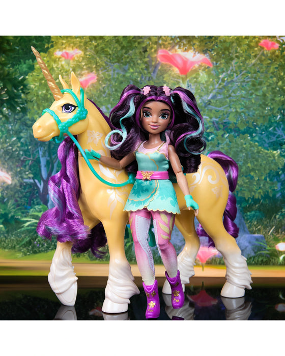 Unicorn Academy Fashion Doll Unicorn Leaf