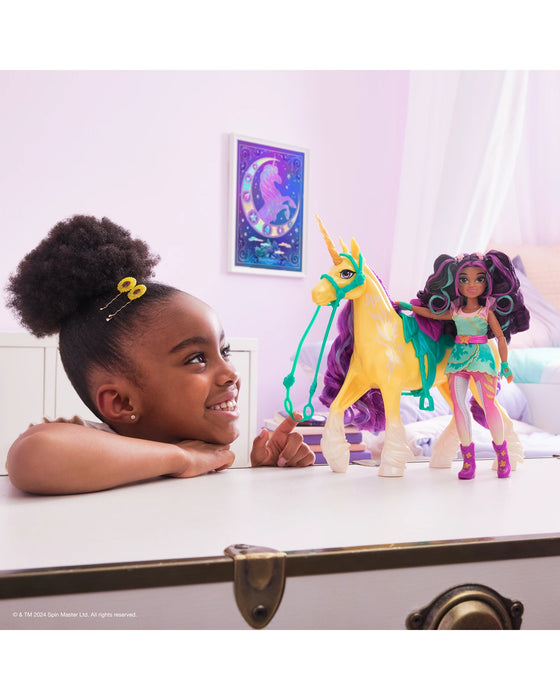 Unicorn Academy Fashion Doll Unicorn Leaf