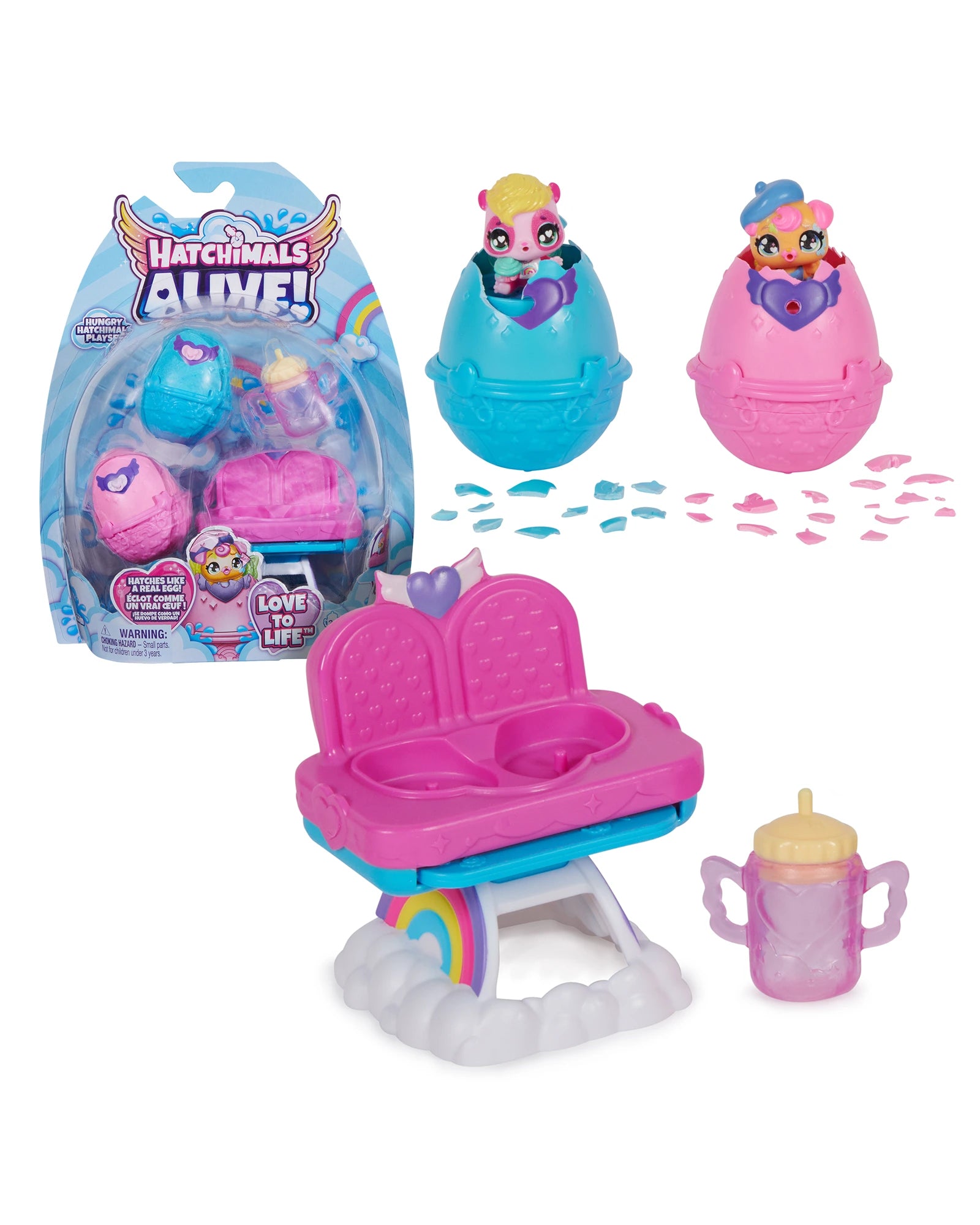 Hatchimals Alive Hungry Hatchimals Nursery Pack