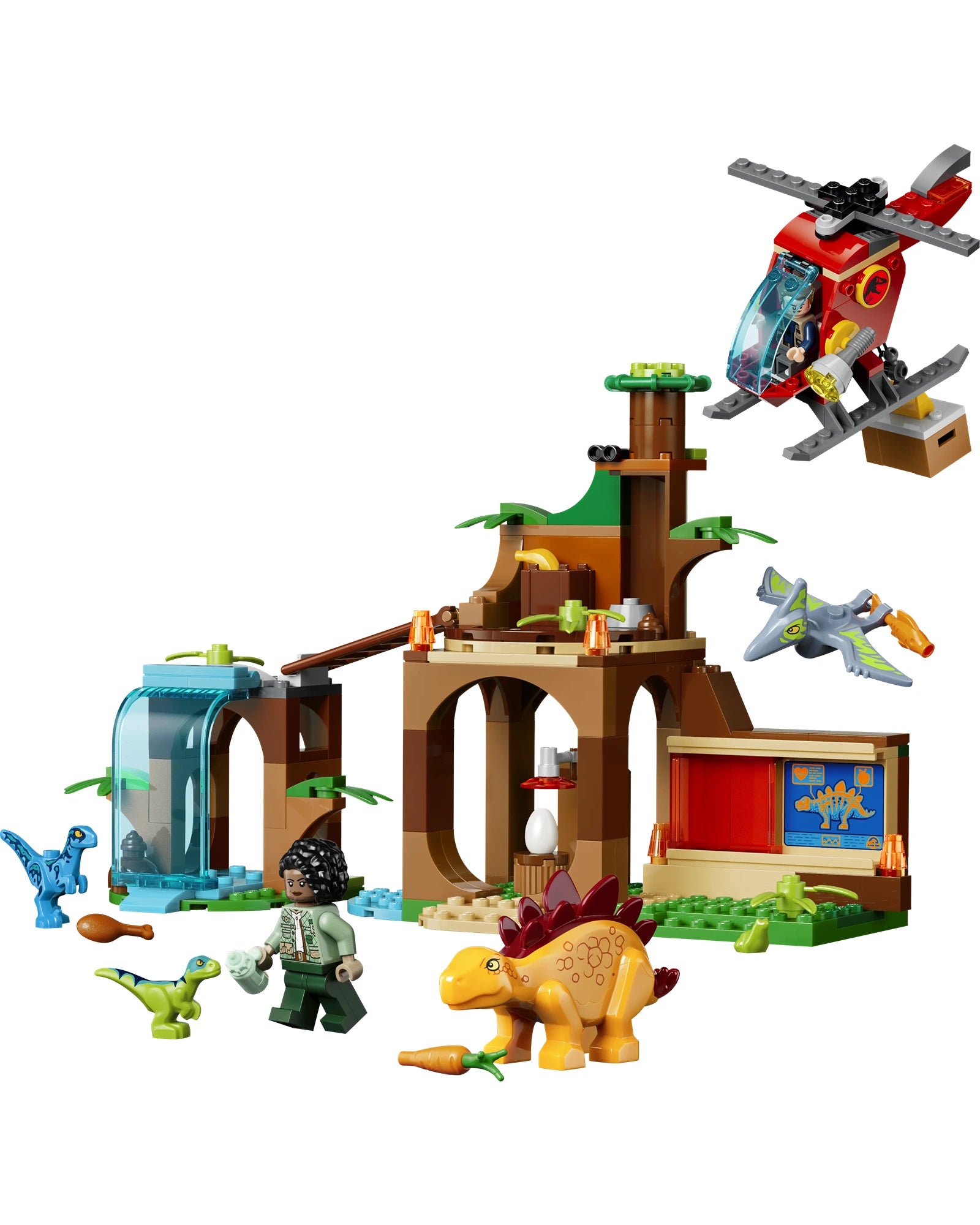 77981 Velociraptor, Stegosaurus & Pteranodon R