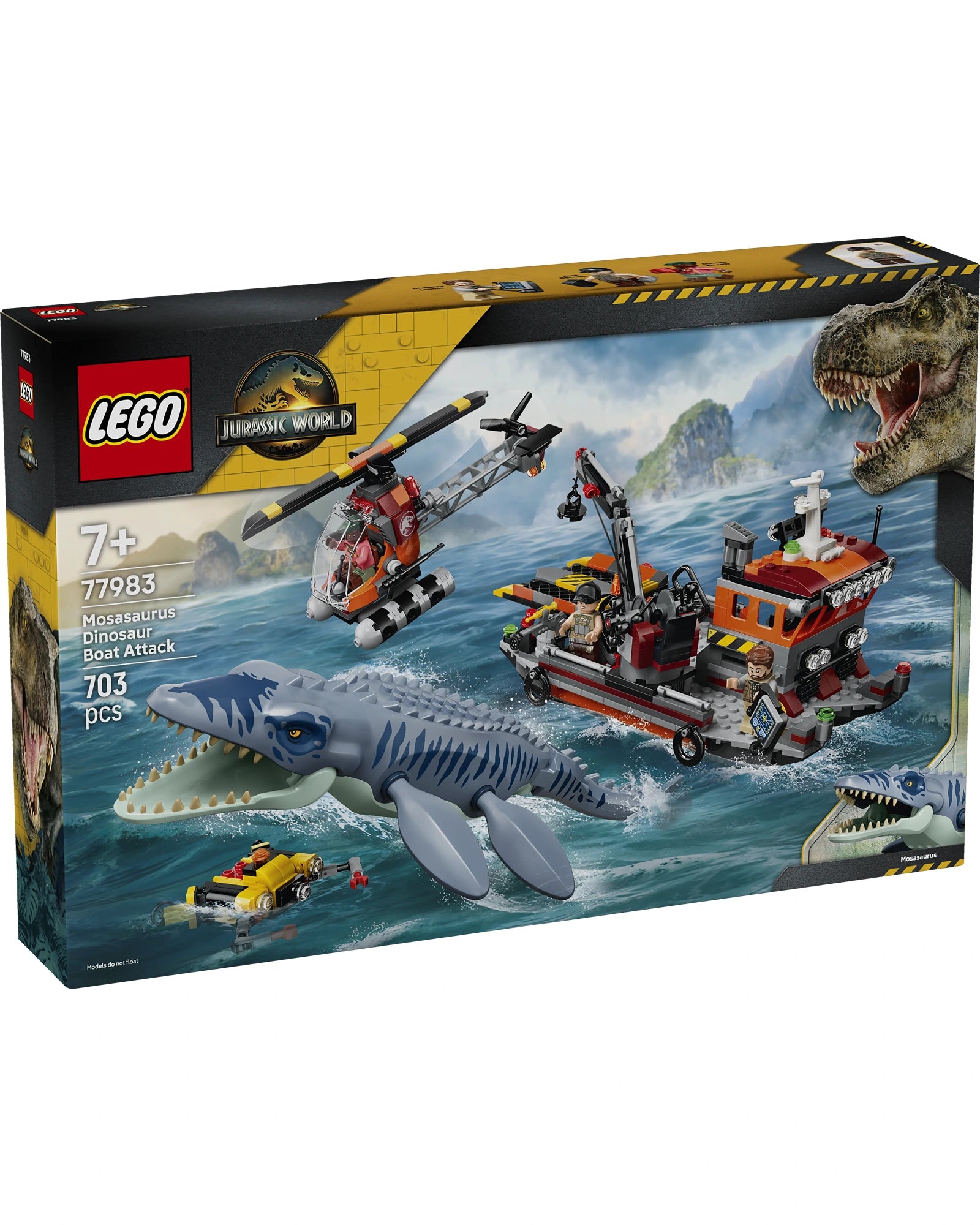 77983 Mosasaurus Dinosaur Boat Attack