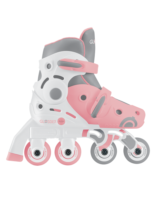 Globber Learning Skates Pastel Pink S26-29