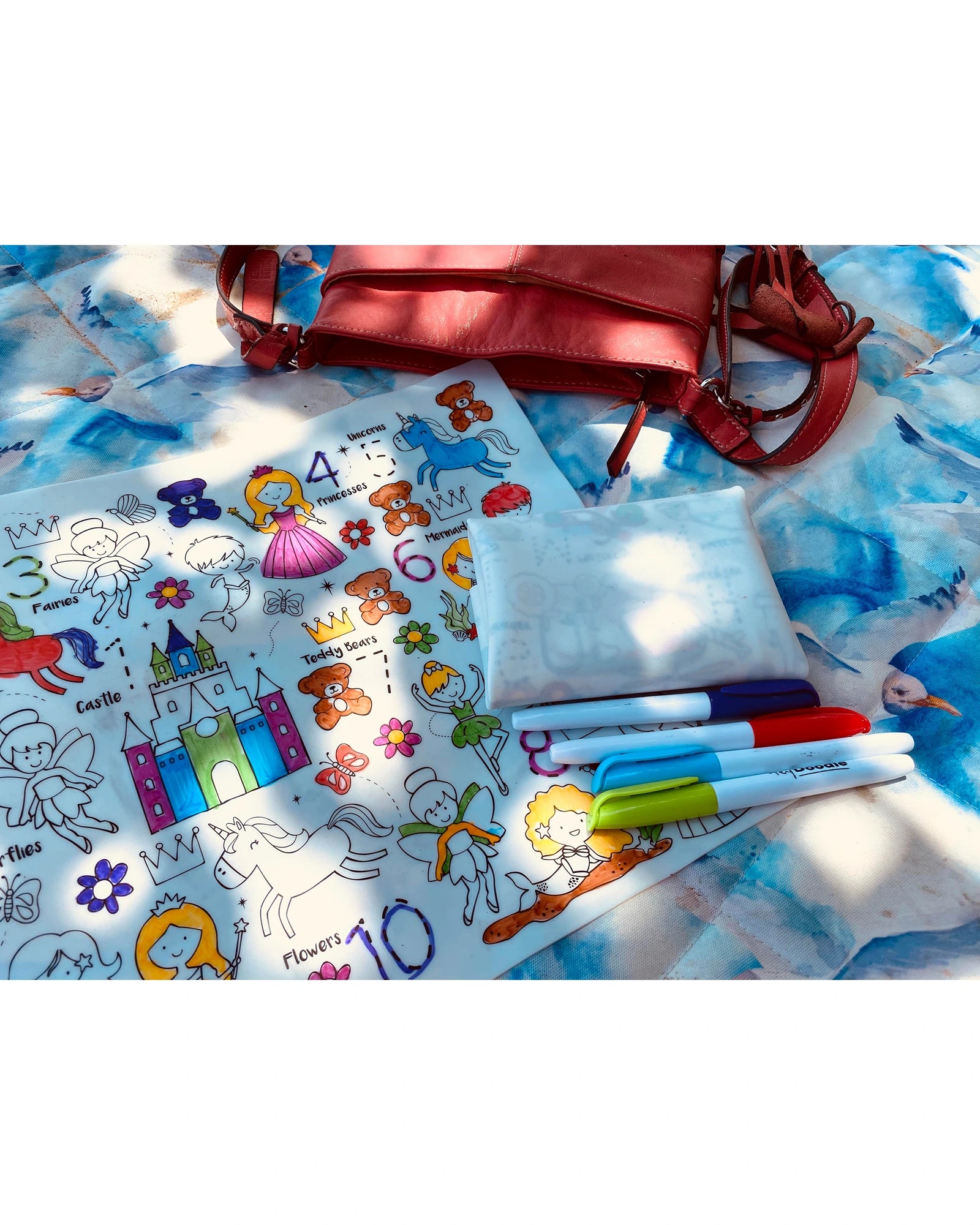 HeyDoodle Mats 123 Series Princess