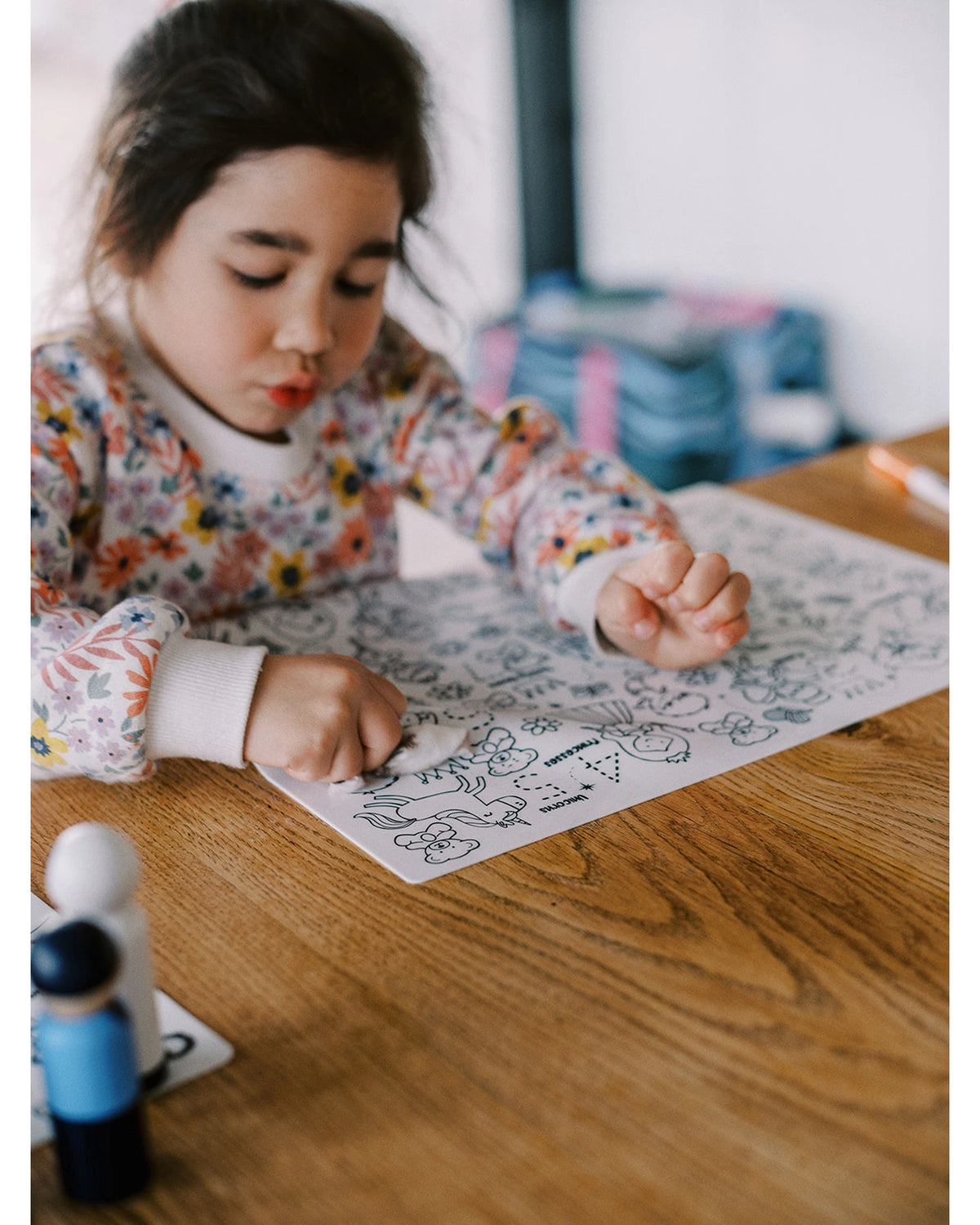 HeyDoodle Mats 123 Series Princess