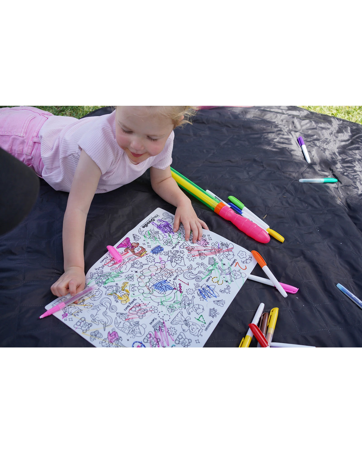 HeyDoodle Mats 123 Series Princess