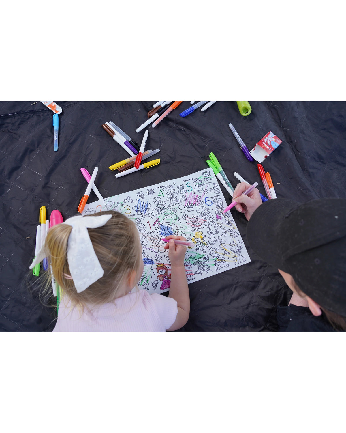 HeyDoodle Mats 123 Series Princess