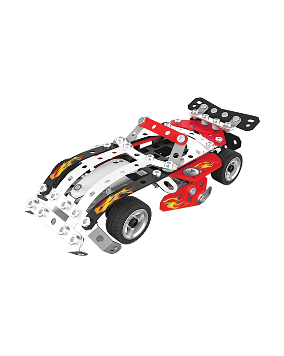 Meccano 10 Multi Model Set Racing Vehicles