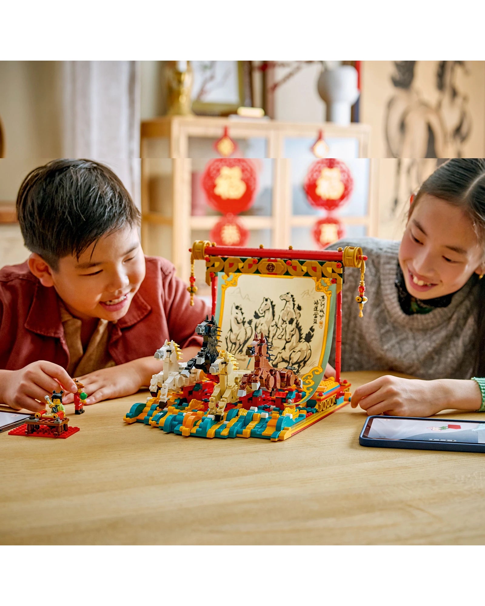 80119 Galloping Horses Canvas