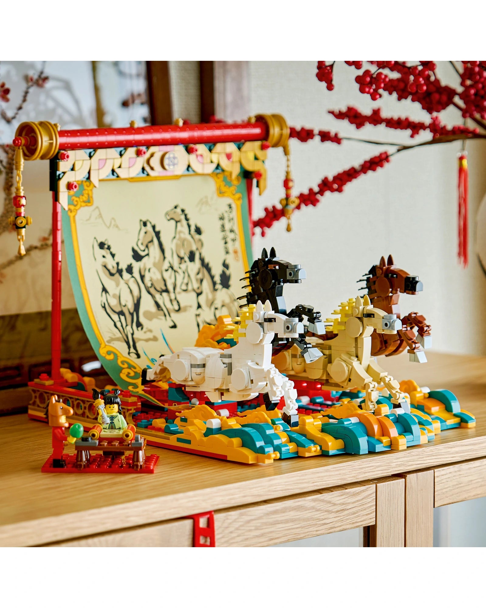 80119 Galloping Horses Canvas