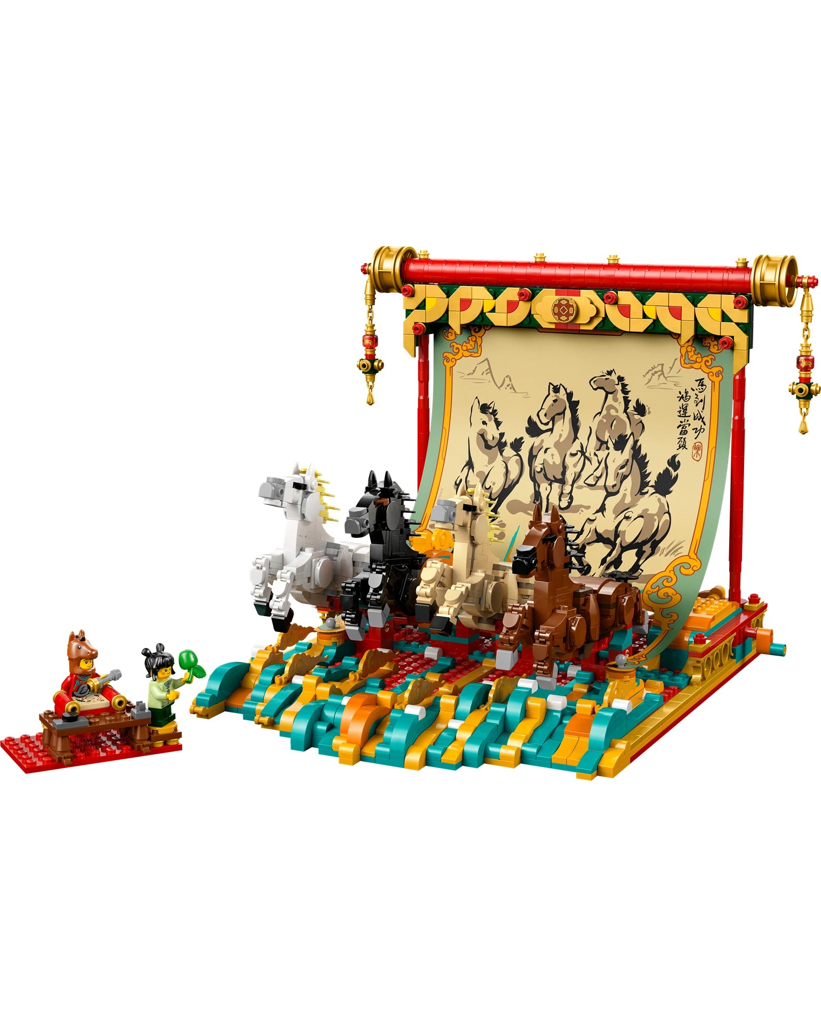 80119 Galloping Horses Canvas