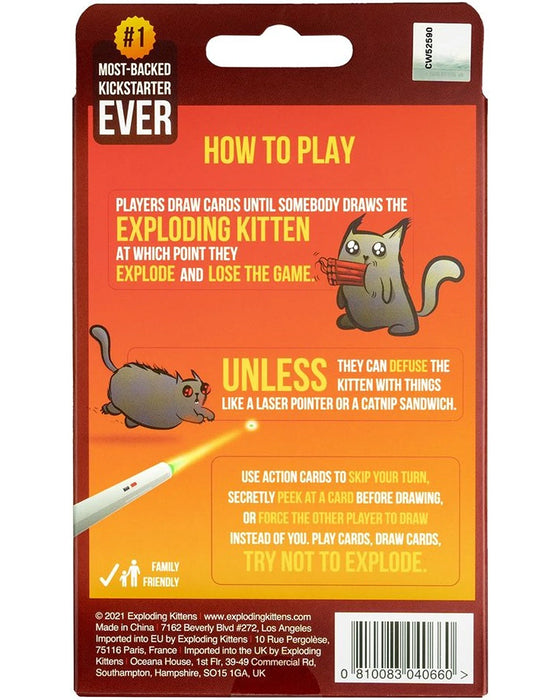 Exploding Kittens 2 Player Edition