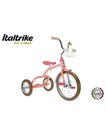 Italtrike 16" Spokes Trike Rose Garden Pink