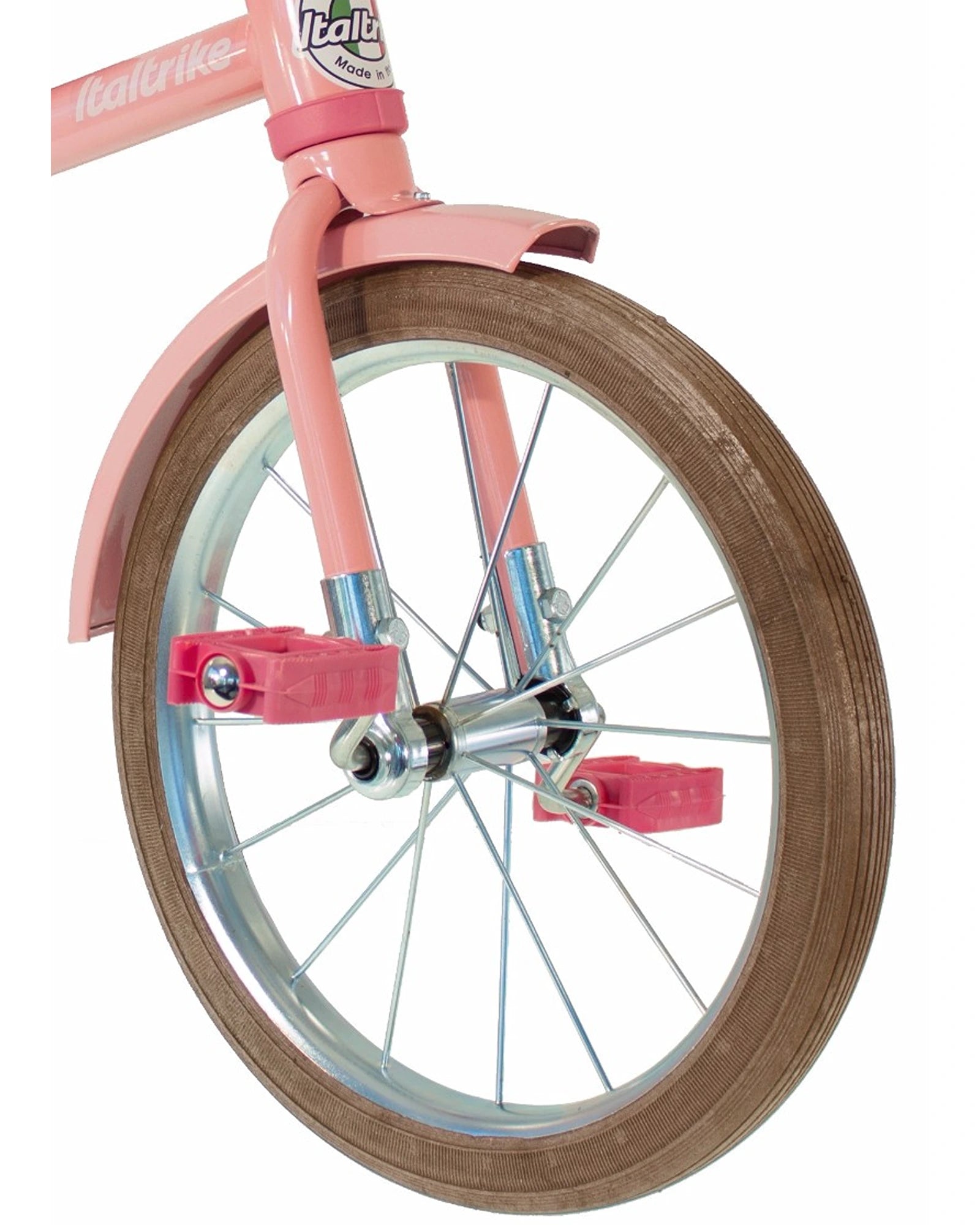 Italtrike 16" Spokes Trike Rose Garden Pink