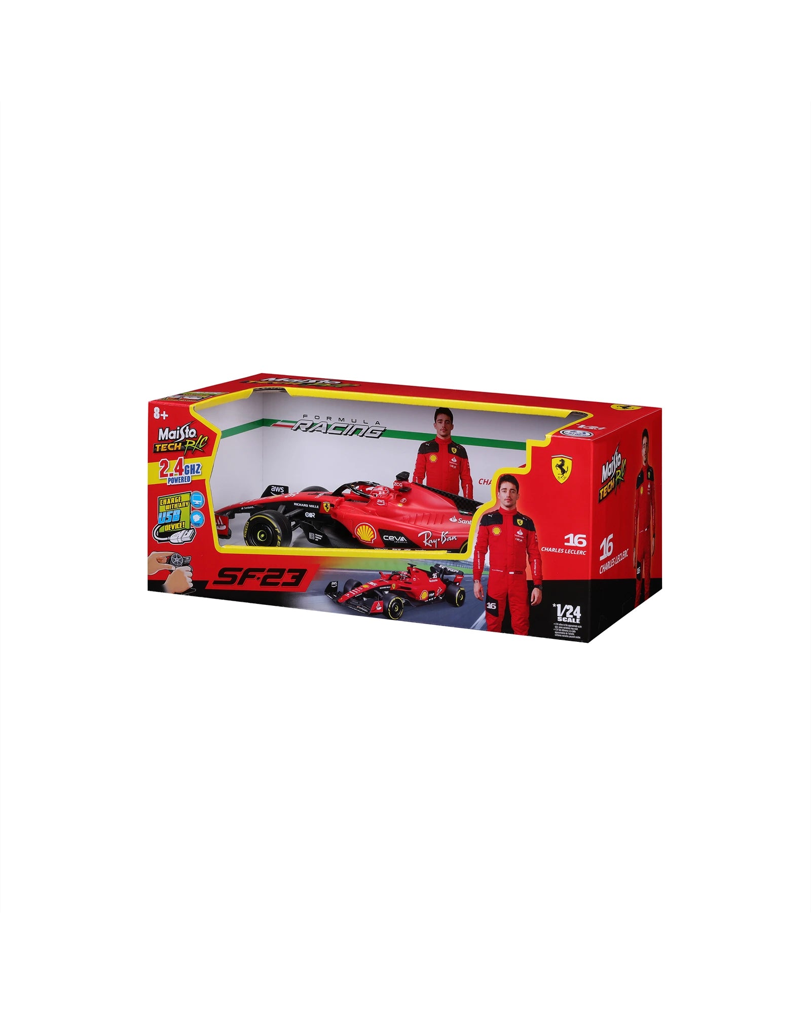 Maisto 1/24 Premium F1 Ferrari Charles Leclerc