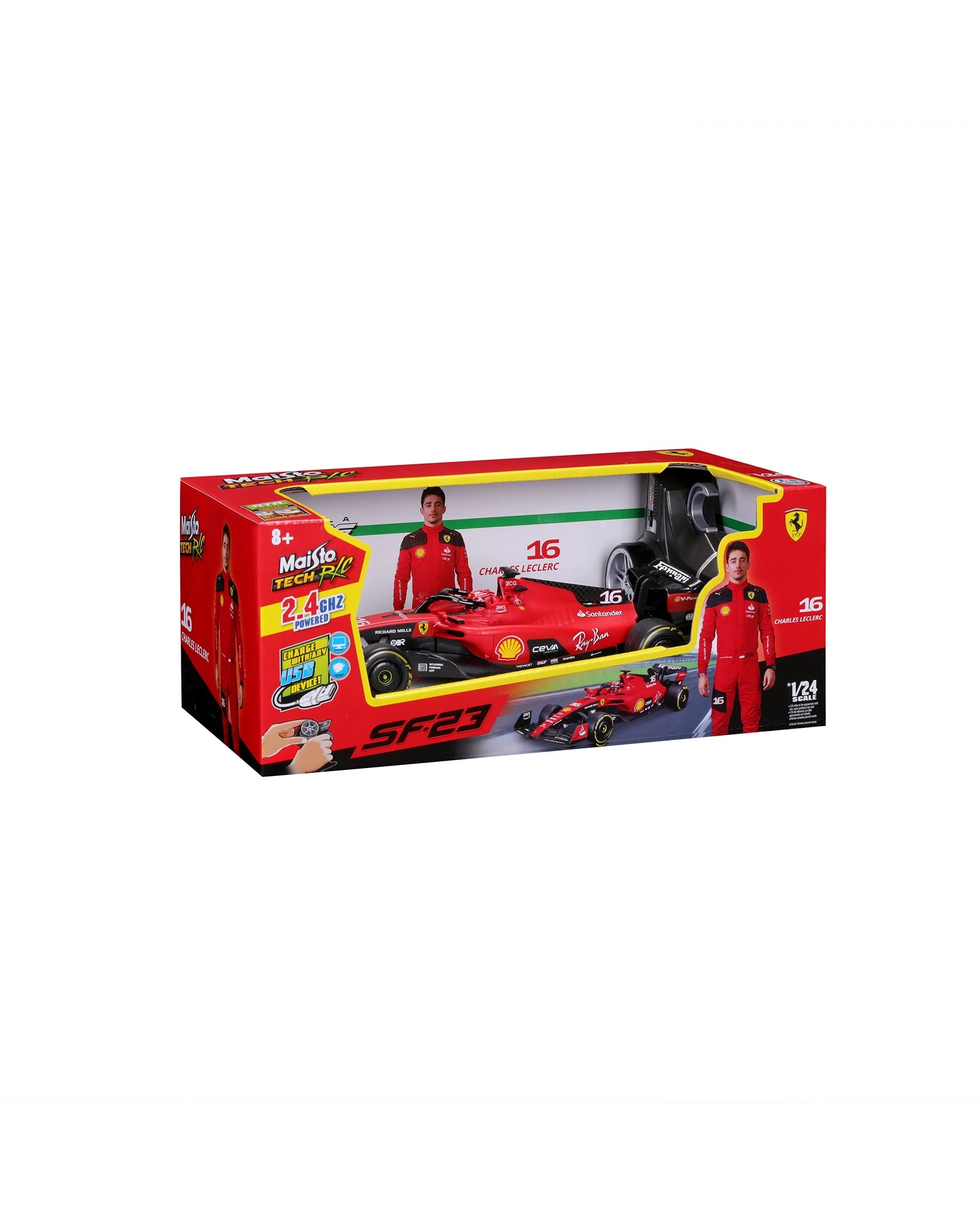 Maisto 1/24 Premium F1 Ferrari Charles Leclerc