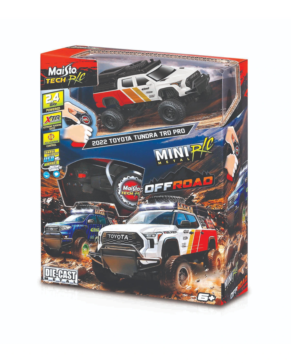 4.5" Mini Metal Off-road RC (Die-Cast Body) - Assorted