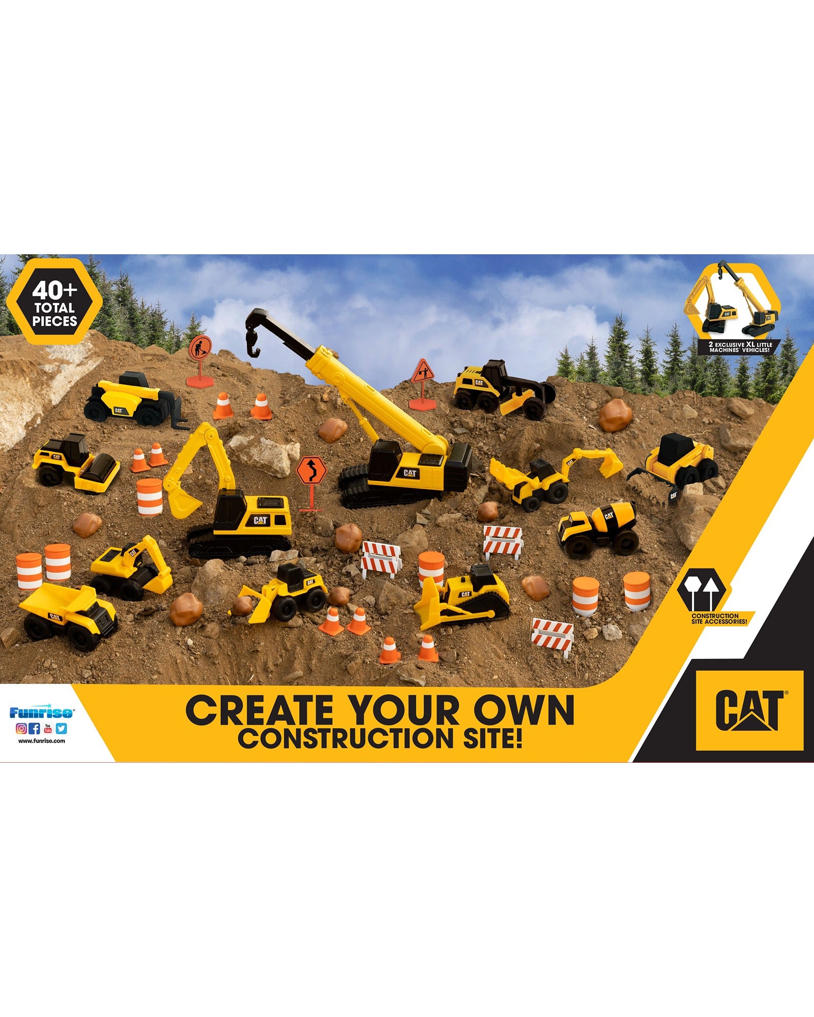 CAT Little Machines Mega Set 41 Piece