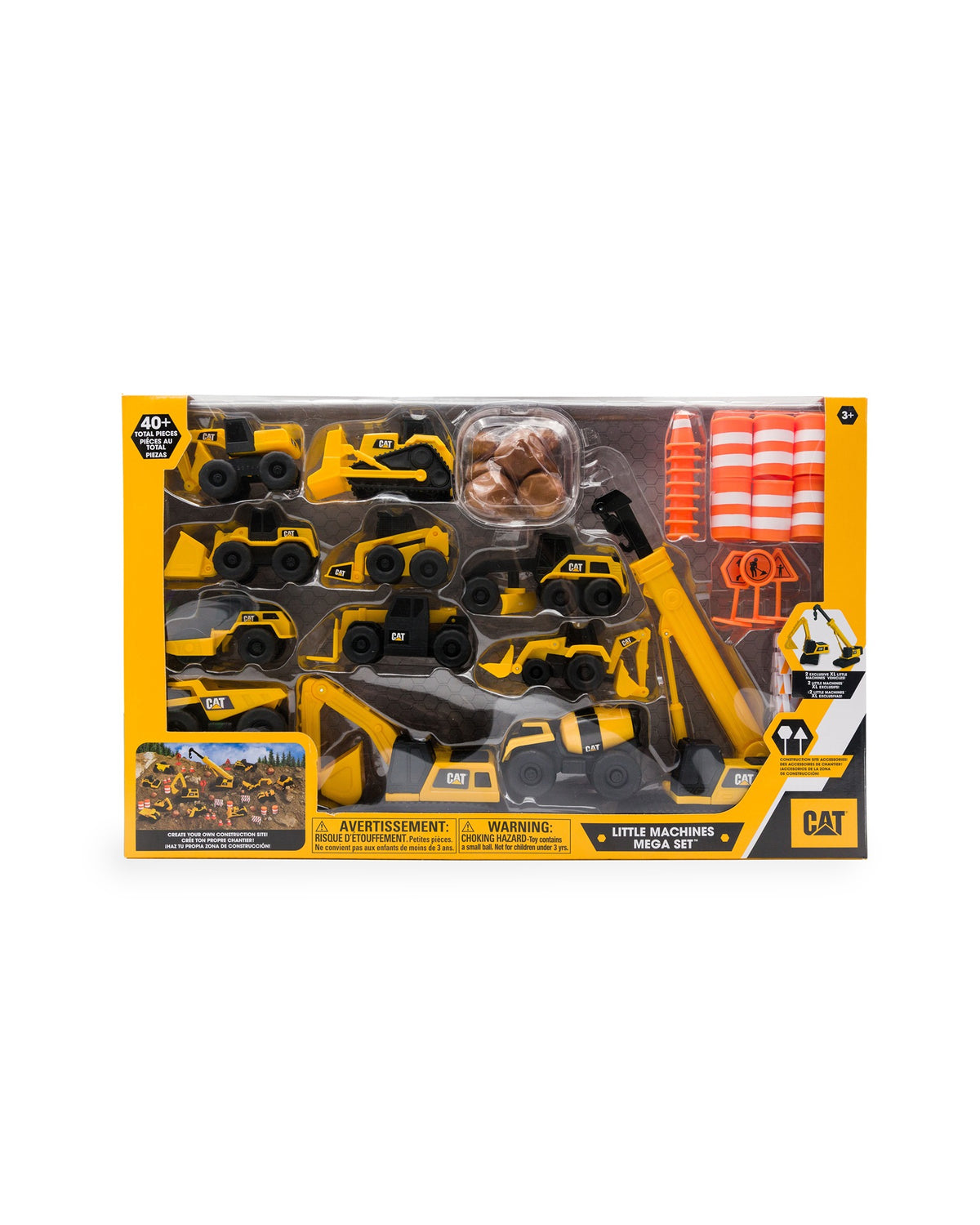 CAT Little Machines Mega Set 41 Piece – Kidstuff