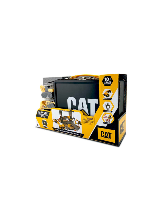 CAT Little Machines Stre n Go Playset with 3 Extra Vehicles