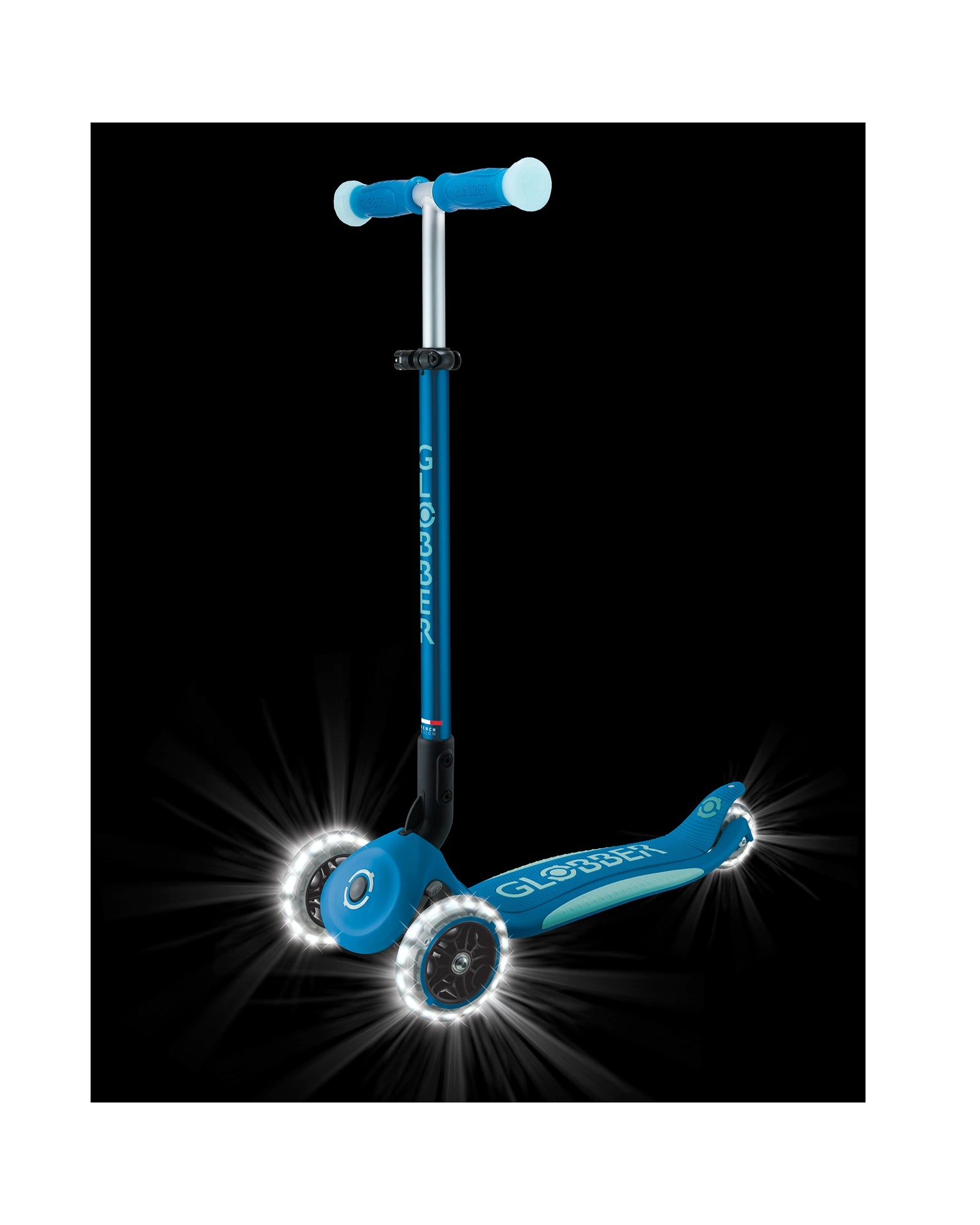 Globber Elite Glow Lights Deep Blue