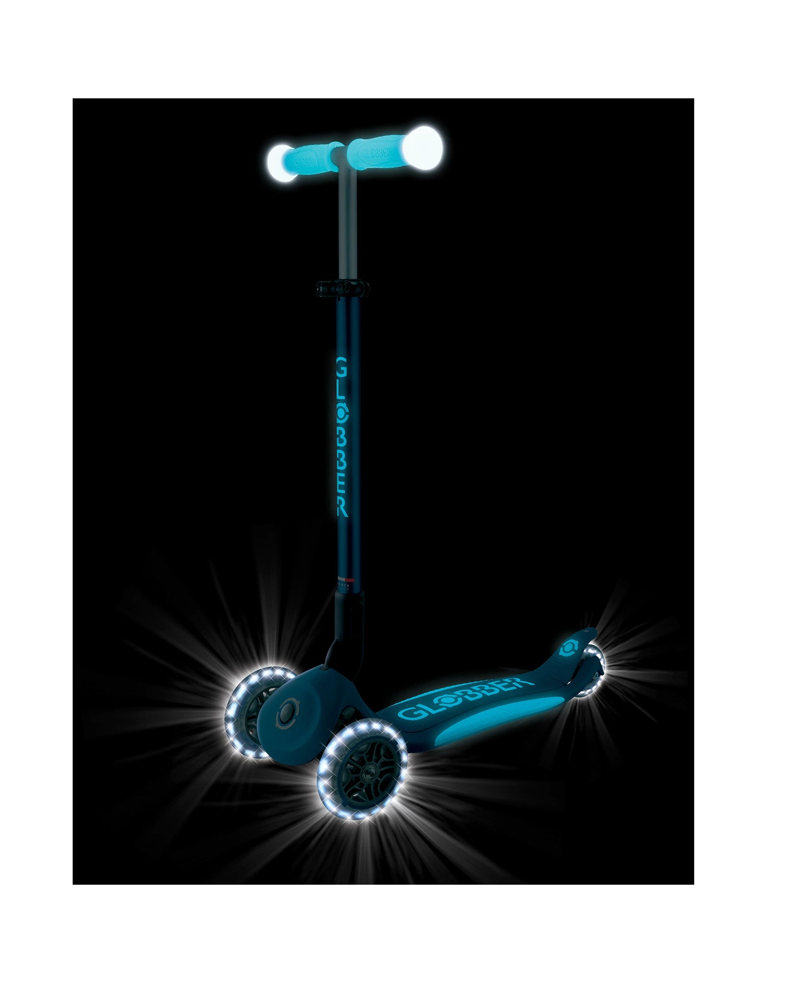 Globber Elite Glow Lights Deep Blue
