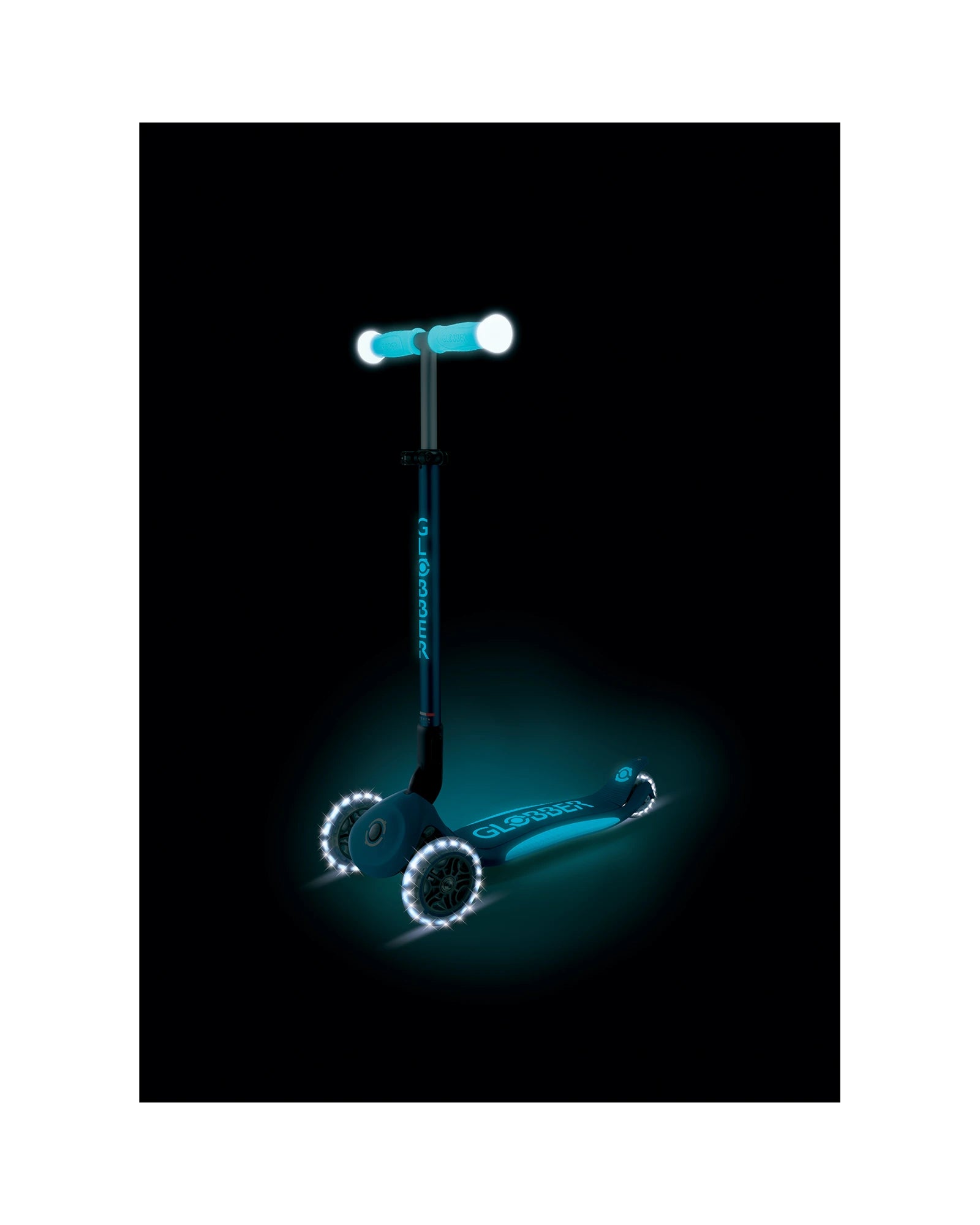 Globber Elite Glow Lights Deep Blue