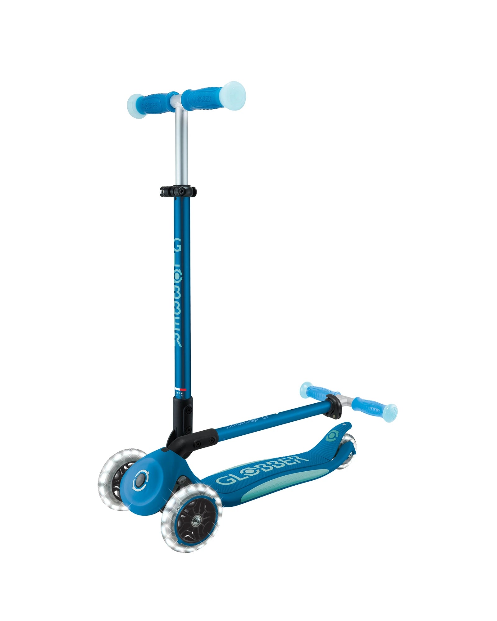 Globber Elite Glow Lights Deep Blue