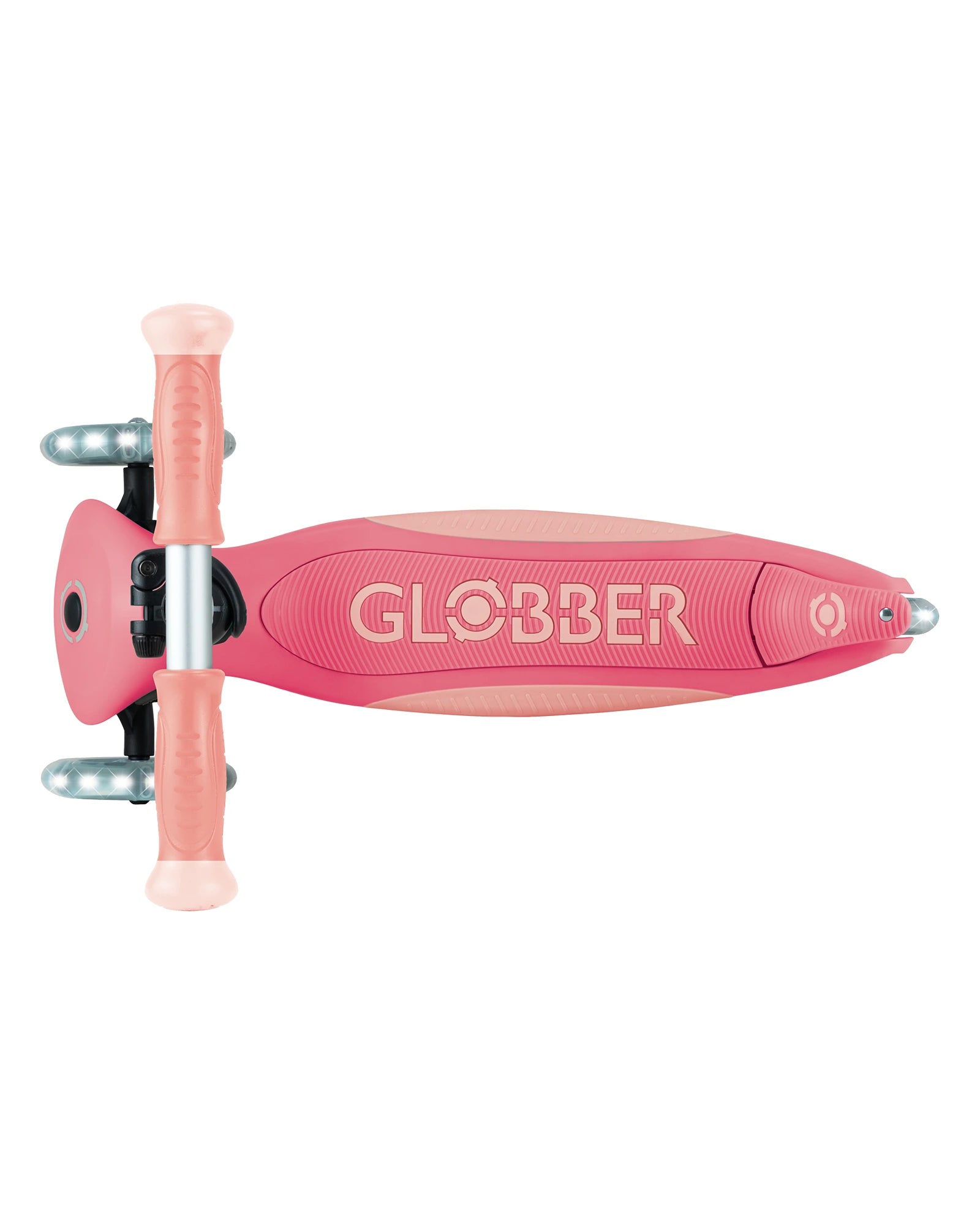 Globber Elite Glow Lights Pastel Pink