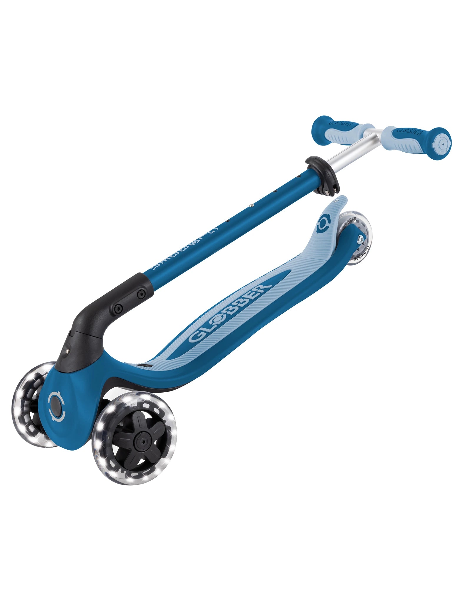 Globber Go Up Baby Lights 360 Dark Blue/Pastel Blue