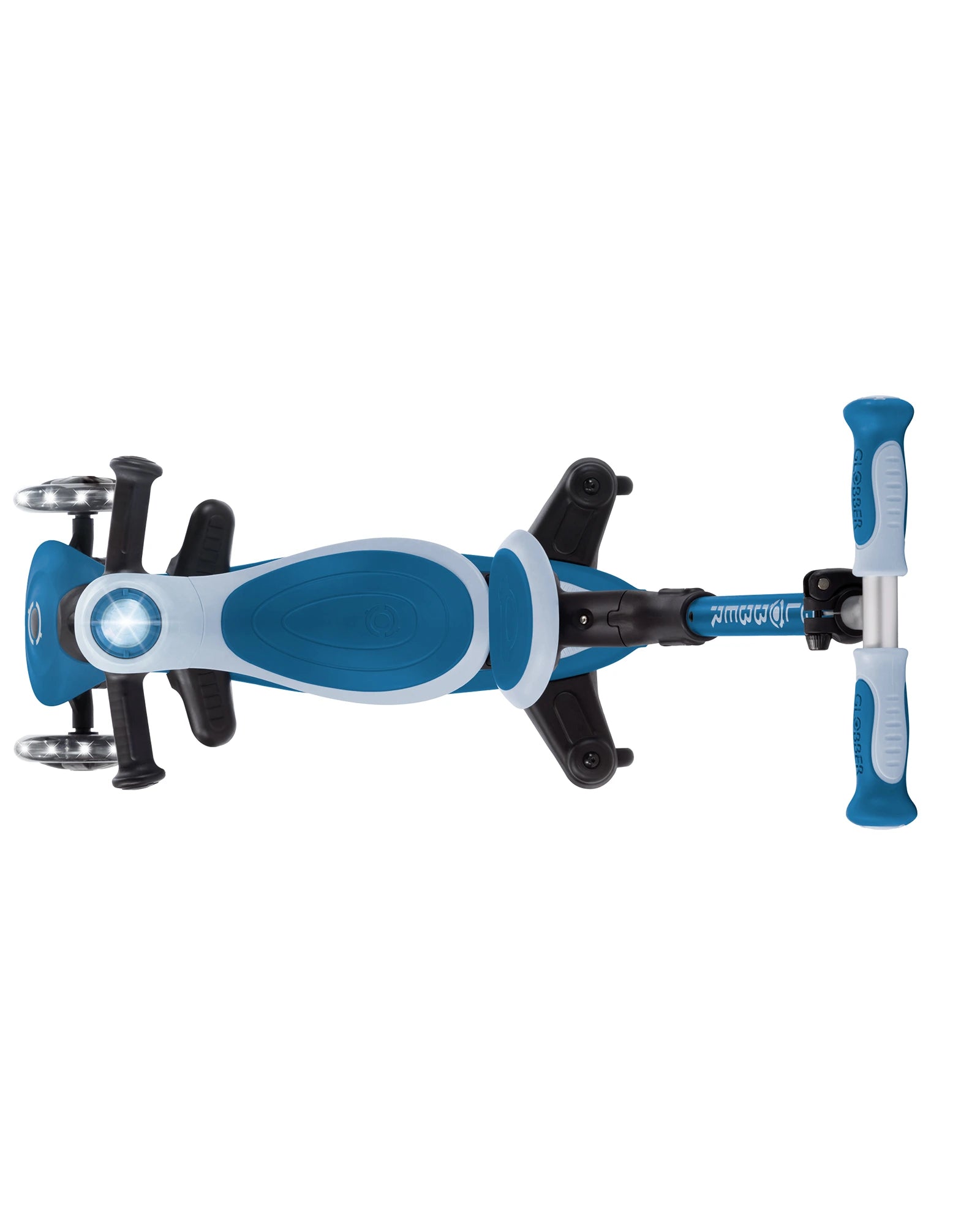 Globber Go Up Baby Lights 360 Dark Blue/Pastel Blue