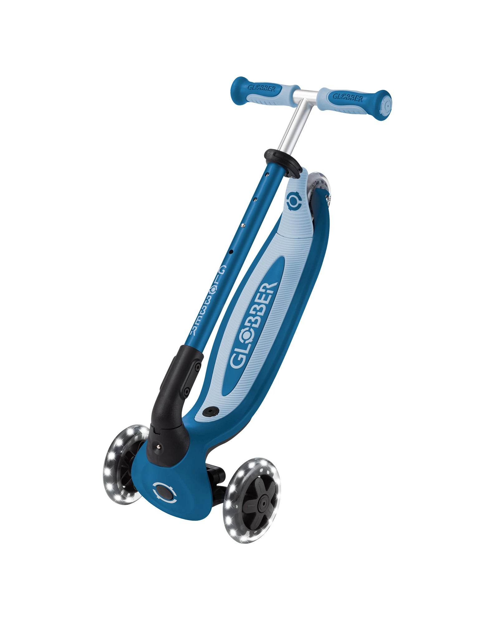 Globber Go Up Baby Lights 360 Dark Blue/Pastel Blue